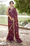 Hampi By Vallabhi Georgette Printed Designer Sarees Wholesale Price In Surat
